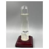 Vtg Storm Glass Decorative Weather Prediction