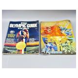 2 1984 Los Angeles Olympics Magazines