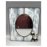 Stained Glass Mirror 11in x13in