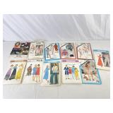 11 1975-1984 Womenï¿½s Sewing Patterns Sizes 8-16 &