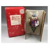 Department 56 Snow Attire Vested Skater Cone NIB