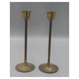 Brass Candlesticks 7.5' Tall