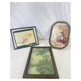 Soap Advertising, Forest Scene, & The Vargas Girl