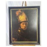 Framed Reproduction of 'The Man with the Golden