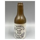 Vtg Stoneware Bottle For Dr. Swett's Original
