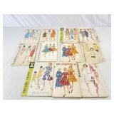 11 1960s Womenï¿½s Sewing Patterns Sizes 10-14