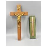 Crucifix, & Cross From First English Lutheran-