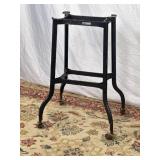 Vtg Typewriter Stand 17in x14in x24.5in