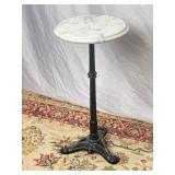Pedestal Table/Plant Stand w/ Cast Iron Base &