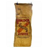 Hancock Quality Hybrids Feed Sack. Findlay, Ohio.