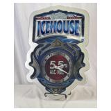 Plank Road Brewery Icehouse Beer Wall Clock.