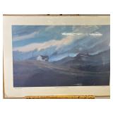 Signed Print of 'Shelter From The Storm' by L