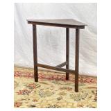 Corner Side Table. 20In T, 15In D, 15In Wide.