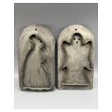 Vtg Pfaltzgraff Tinsmith Ghost & Rabbit/Woman