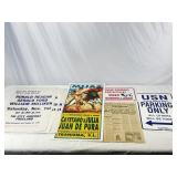 Assorted Posters & Signage