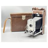 Vtg Polaroid Land Camera Model 95 w/ Carrying Case