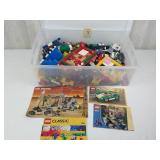 Tote of LEGOs