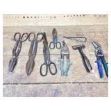 Tin Snips, and Hand Seamer.