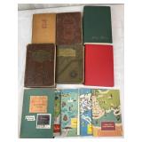 7 Vintage Hardback Books