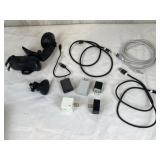2 Apple Chargers, 1 USBC Cord, 1 Micro USB Cord,
