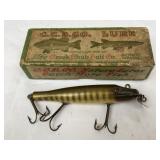Vtg C.C.B.C.O. Fishing Lure In Original Box