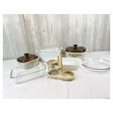 Anchor Hocking Baking Pan, Pie Plate, & Other