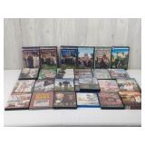 25 DVDs. Sealed Downtown Abby