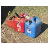 Three Gasï¿½s/Kerosene Cans.