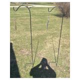 Two Iron Shepherds Hooks.