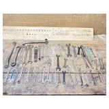 Mixed SAE and Metric  Wrenches,
