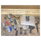 Hand Trowels, Plaster knives, Cement Tools, Etc