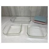 5 Pyrex Baking Dishes