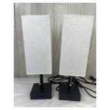 Pair of Modern Table Lamps