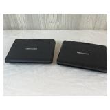 Pair of DBPOWER Portable DVD Players. Model No.