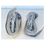 Two Heavy Duty Ratchet Straps.