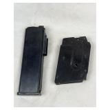 2 Empty 22 Rifle Magazines