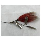 VTG Heddon Dowagiac Triple Teazer Bucktail Spin
