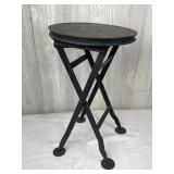Small Metal Foldable Stool/Plant Stand