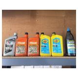 5W-20 Motor Oils, Premium 2-Cycle, Gear Oil.