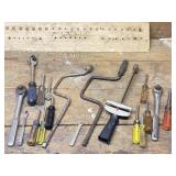 Socket Wrenches, Nut Drivers, & Torque Wrench.