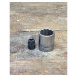 Snap-on Sockets, 1 1/16 & 3/8Inch