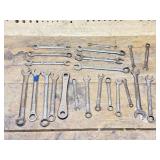 Mixed Craftsman Wrenches. SAE & Metric.