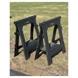 Set of Stanley Saw Horses