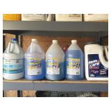 Bleach, Windshield Fluid, Ice Melt.