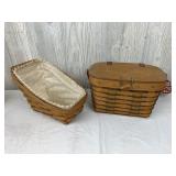 2 Longaberger Baskets