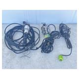 Three Corded Work Lights.