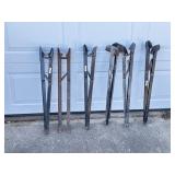 Three Sets of Saw Horses.