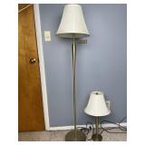Matching Floor & Table Lamps