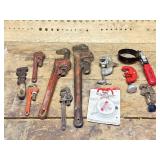 Pipe Wrenches, Pipe Cutters, Filter Wrench, Etc