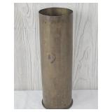 WWII 1945, 105mm Brass Artillery Shell